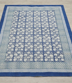 Soft Tribal Geometric Rug